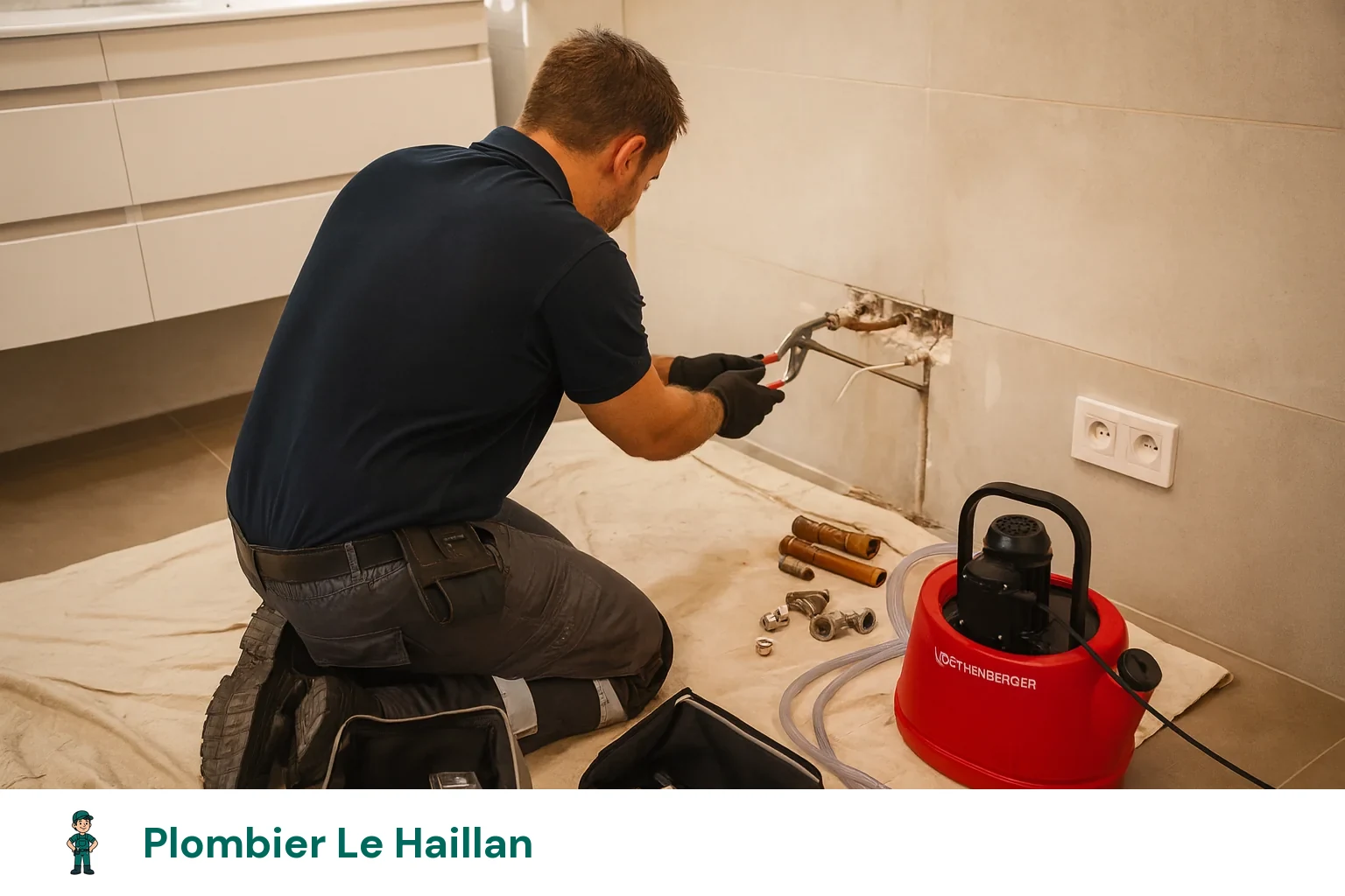 Plombier à Le Haillan